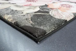 Mor Furniture Essentials Studio Rug In Multicolor/Black, 5’ X 7’