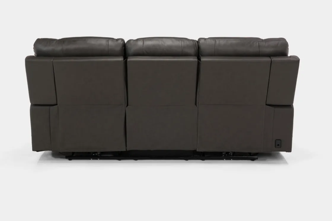 Mor Furniture Estilo 2 Power Sofa In Canyon Gray
