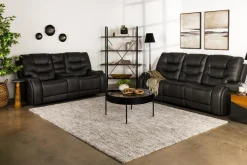 Mor Furniture Estilo 2 Power Sofa In Canyon Gray