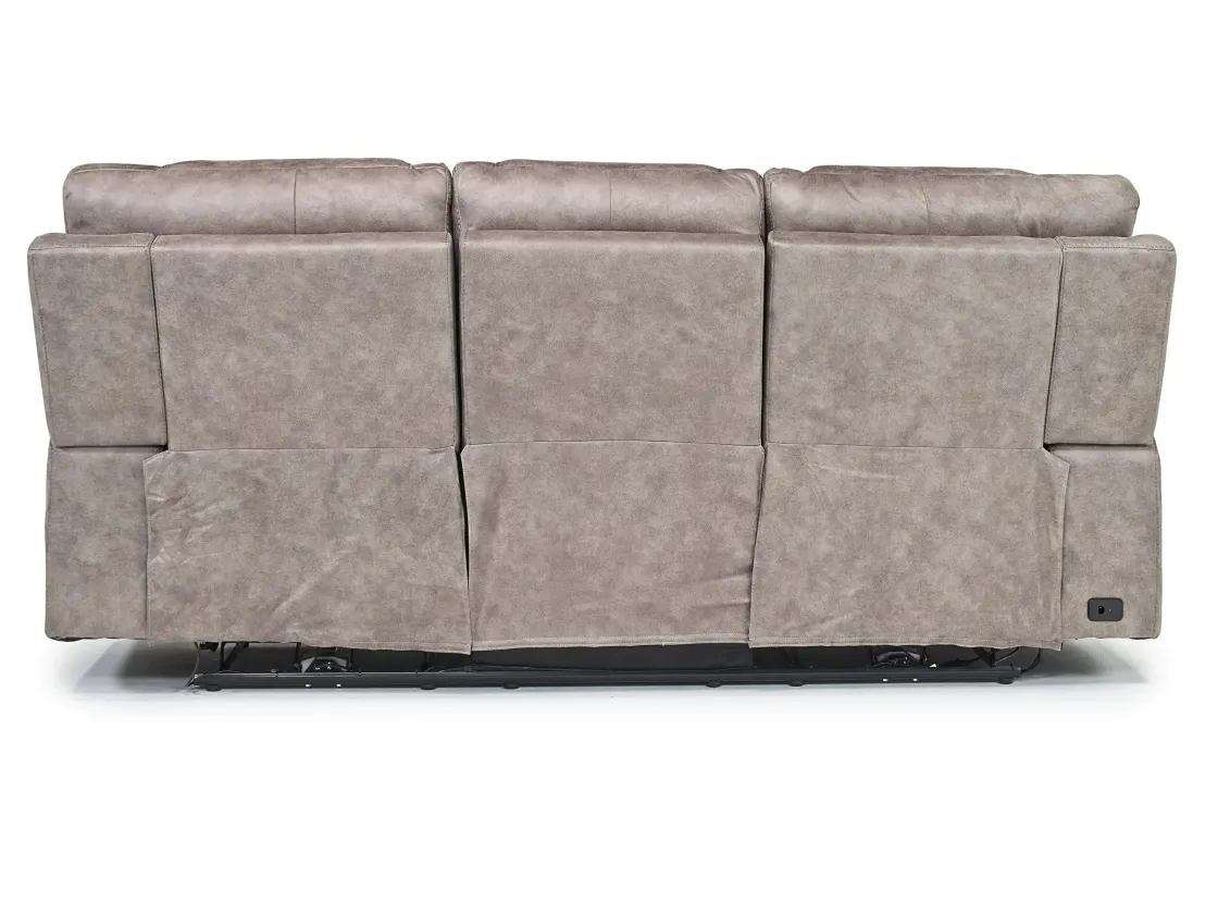Mor Furniture Estilo 2 Power Sofa In Canyon Gray