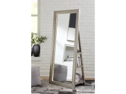 Mor Furniture Evesen Accent Mirror In Black