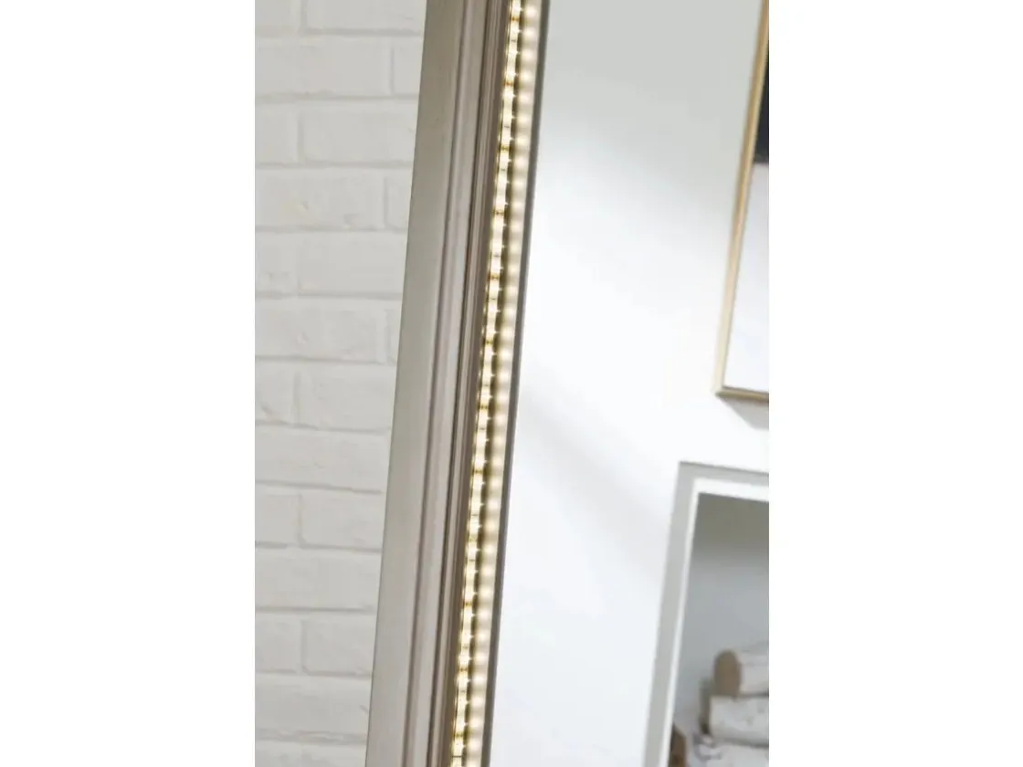 Mor Furniture Evesen Accent Mirror In Black