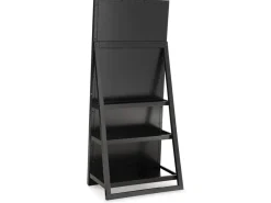 Mor Furniture Evesen Accent Mirror In Black