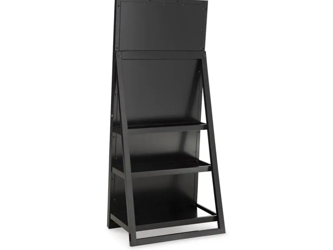 Mor Furniture Evesen Accent Mirror In Black