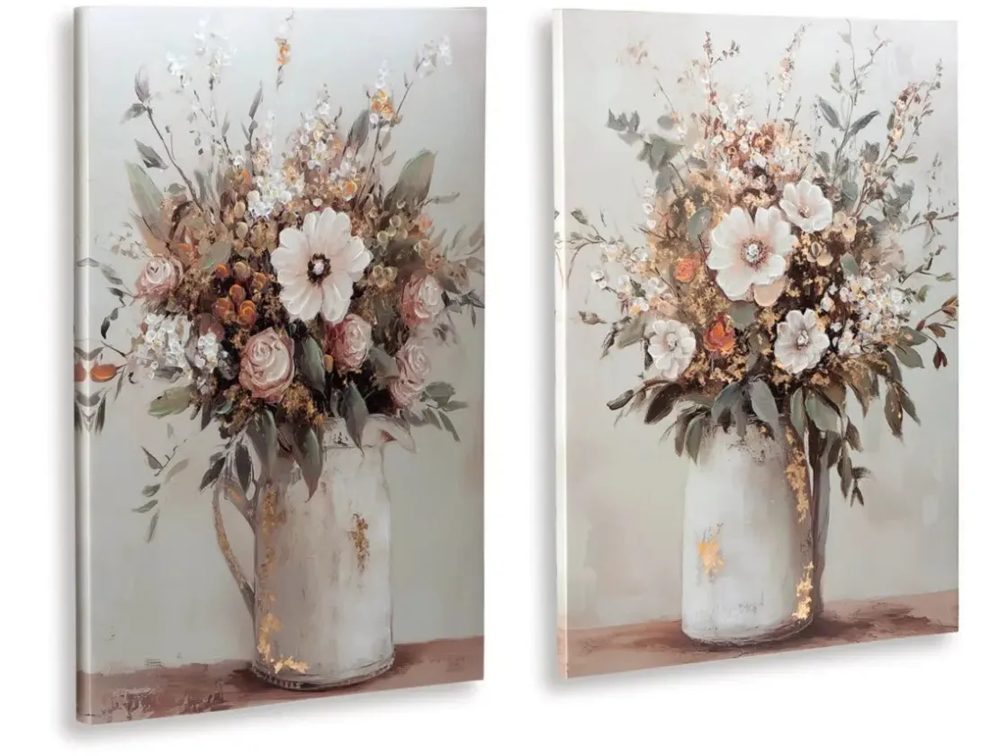 Mor Furniture Faisaldon Wall Art In Multi, Set Of 2