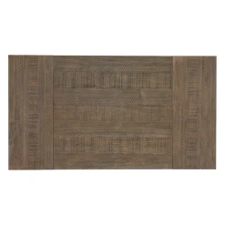 Mor Furniture Farmington Dining Table In Medium Brown/Washed Stone