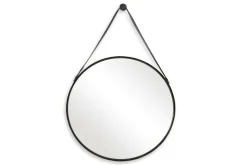 Mor Furniture Faux Accent Mirror In Black