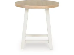 Mor Furniture Fawndell Coffee Table & 2 End Tables In Antique White/Brown