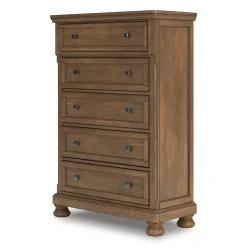 Mor Furniture Feddinger Chest In Medium Brown