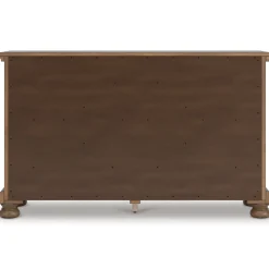 Mor Furniture Feddinger Dresser In Medium Brown
