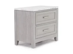 Mor Furniture Fiona Nightstand In Mist Gray