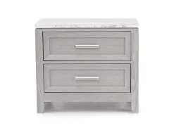 Mor Furniture Fiona Nightstand In Mist Gray