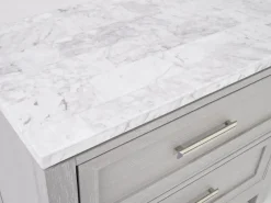 Mor Furniture Fiona Nightstand In Mist Gray