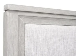 Mor Furniture Fiona Storage Bed, Dresser, Mirror & Nightstand In Mist Gray, Queen