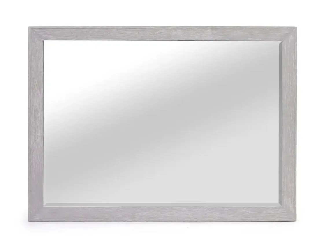 Mor Furniture Fiona Storage Bed, Dresser, Mirror & Nightstand In Mist Gray, Queen