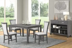 Mor Furniture Flair Side Chairs In Gray, Set Of 2