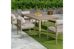 Mor Furniture Forsyth Outdoor Dining Table In Brown