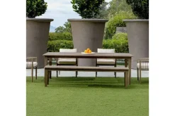 Mor Furniture Forsyth Outdoor Dining Table In Brown