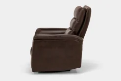 Mor Furniture Forte Recliner In Dark Brown