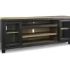Mor Furniture Foyland Media Console In Black/Brown