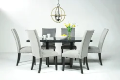 Mor Furniture Francisco Side Chair In Gray