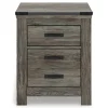 Mor Furniture Frandern Nightstand In Gray