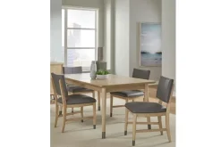 Mor Furniture Franklin Dining Table & 4 Chairs In Au Natural