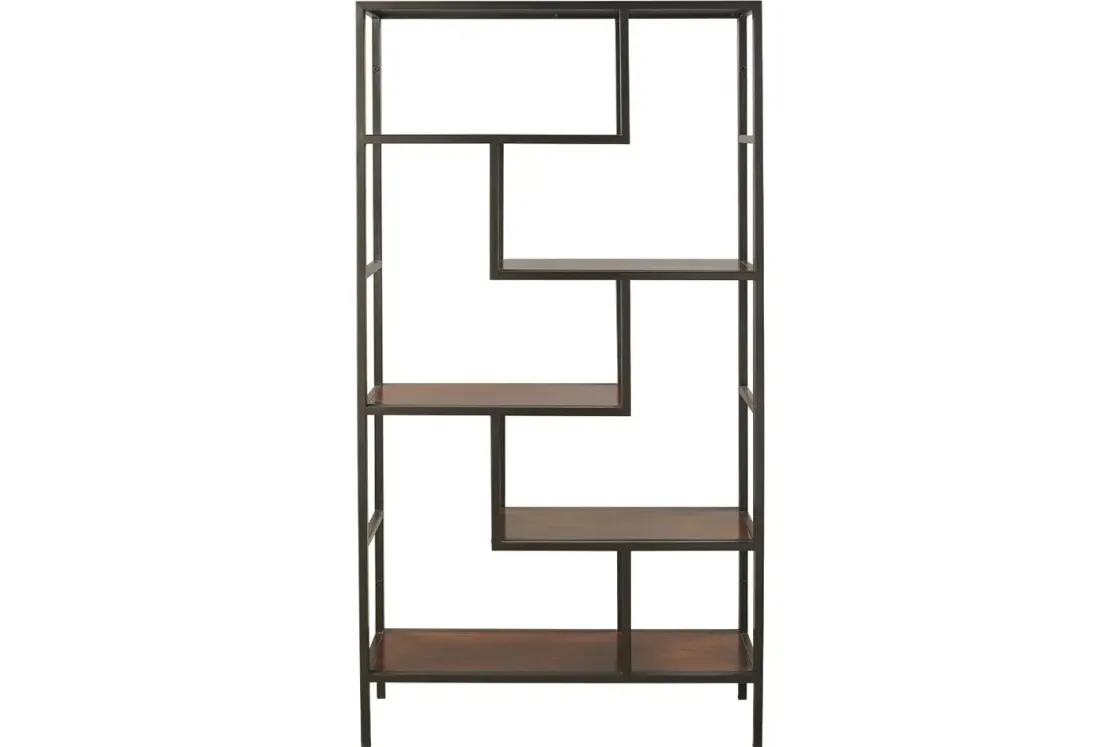 Mor Furniture Frankwell Tall Bookcase In Brown