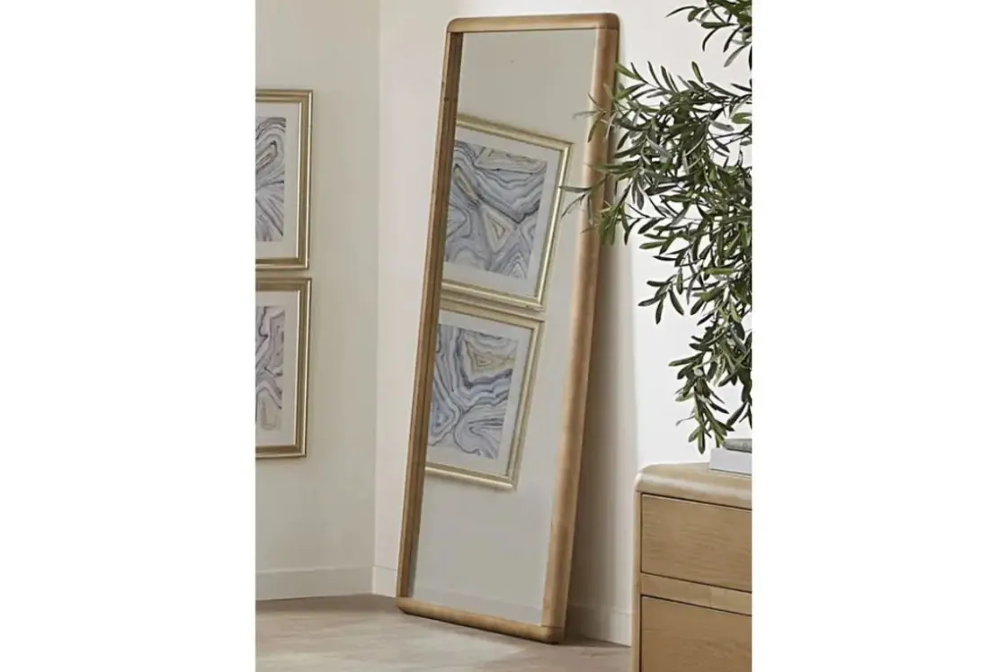 Mor Furniture Furano Mirror In Ginger