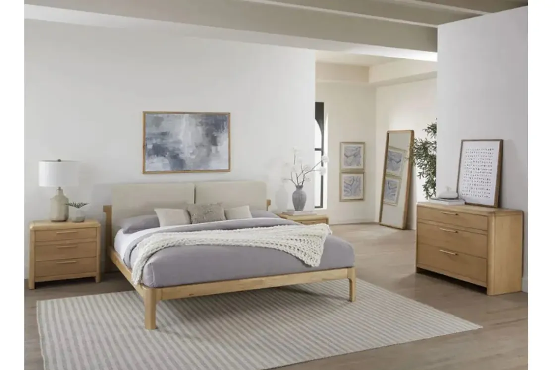 Mor Furniture Furano Nightstand In Ginger
