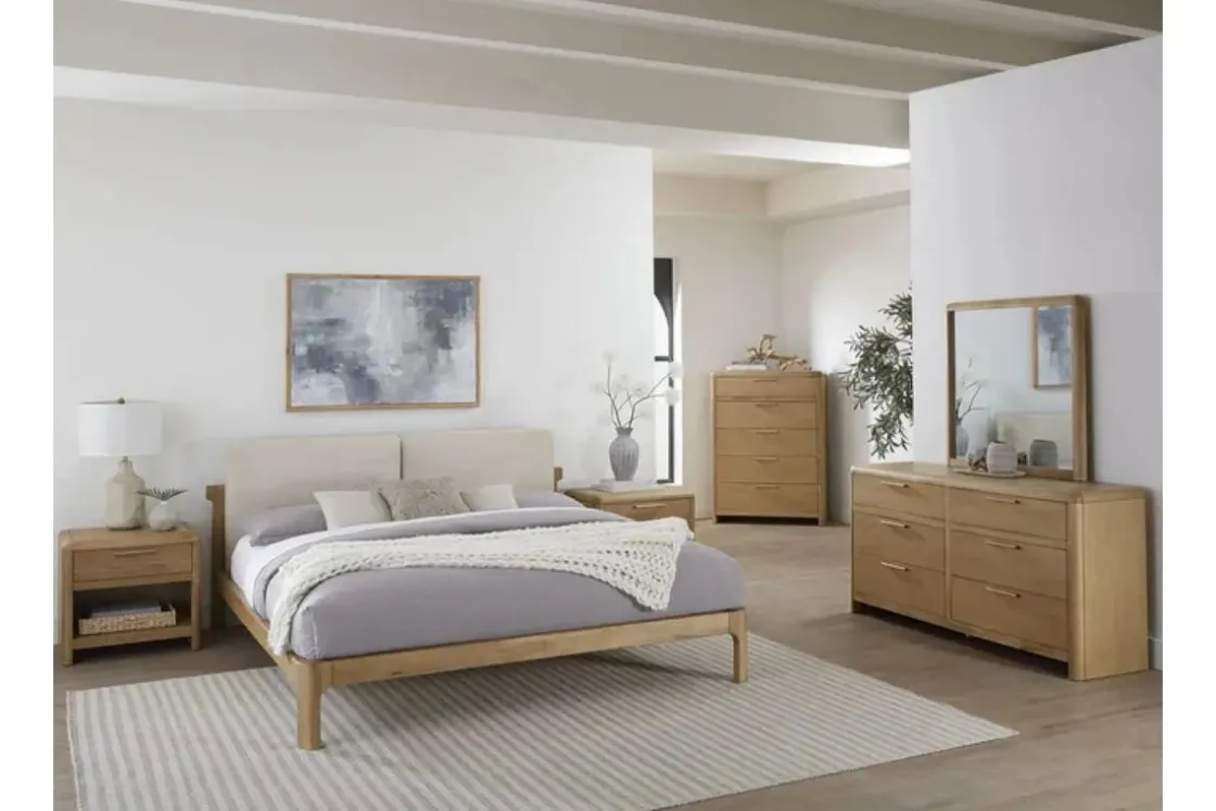 Mor Furniture Furano Nightstand In Ginger