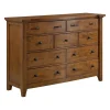 Mor Furniture Gage Dresser In Chestnut