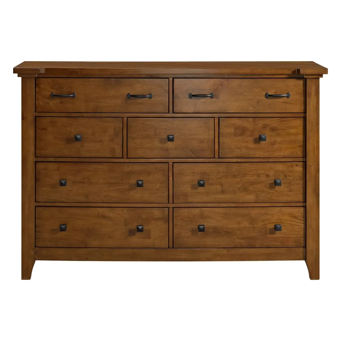 Mor Furniture Gage Dresser In Chestnut