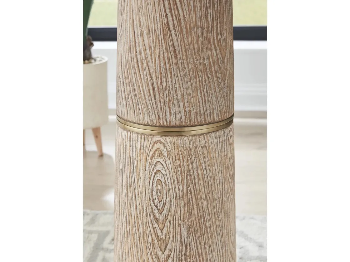Mor Furniture Gasparleigh Floor Lamp In Natural Brown