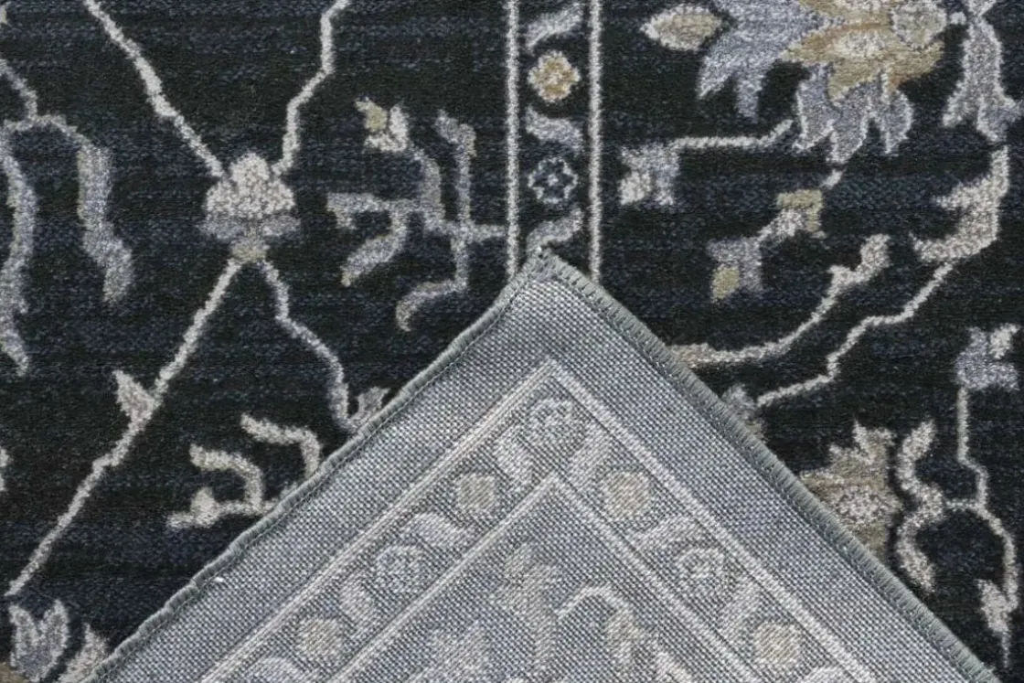 Mor Furniture Gatsby Monroe Rug In Green/Cream, 5’ X 7’