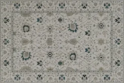 Mor Furniture Gatsby Regent Rug In Ivory & Green, 5’ X 7’