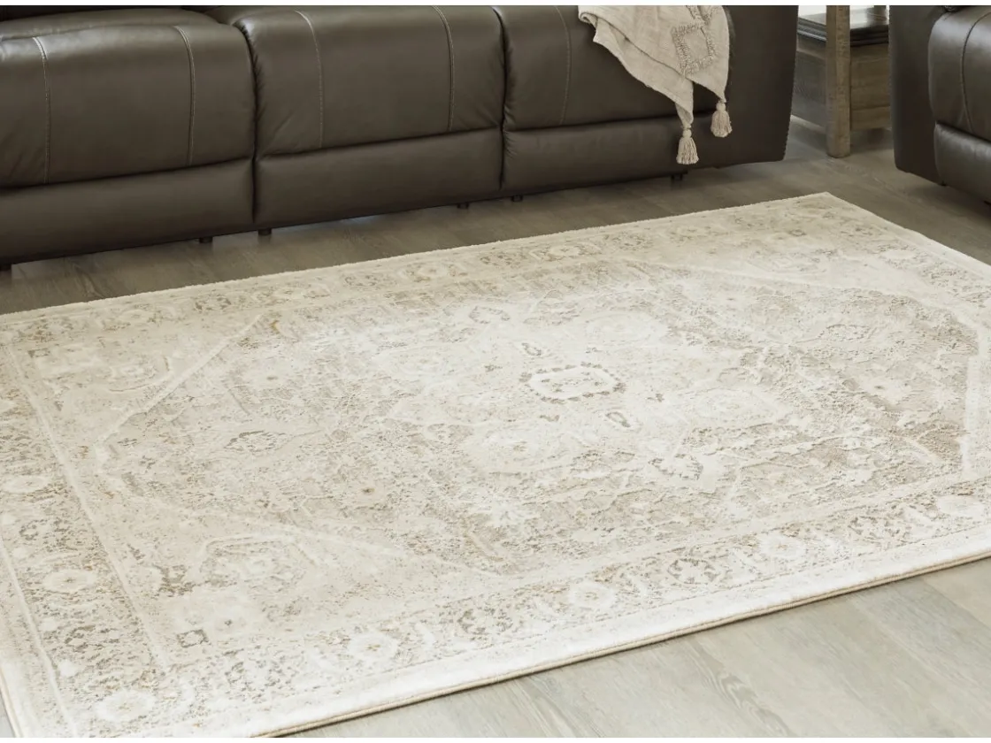 Mor Furniture Gatwell Rug In Ivory/Gray/Tan, 8’ X 10’