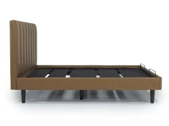 Mor Furniture Gavin Upholstered Adjustable Foundation Bed In Charcoal, Full