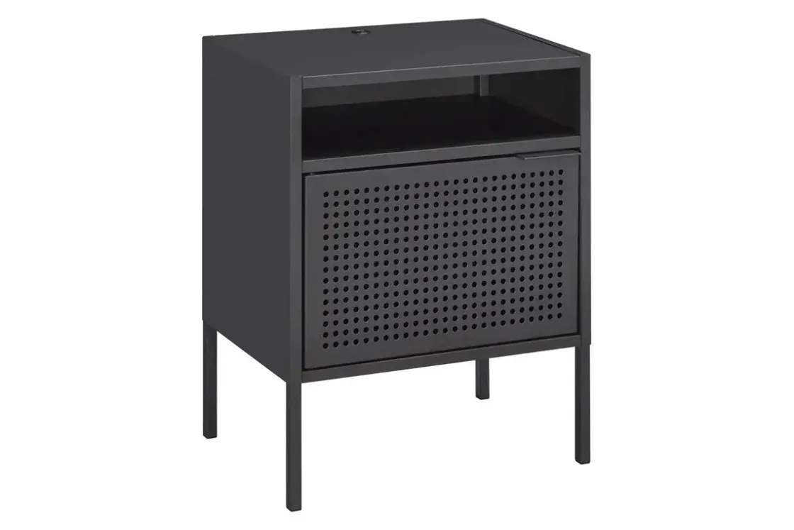 Mor Furniture Gemma Usb Nightstand In Gray