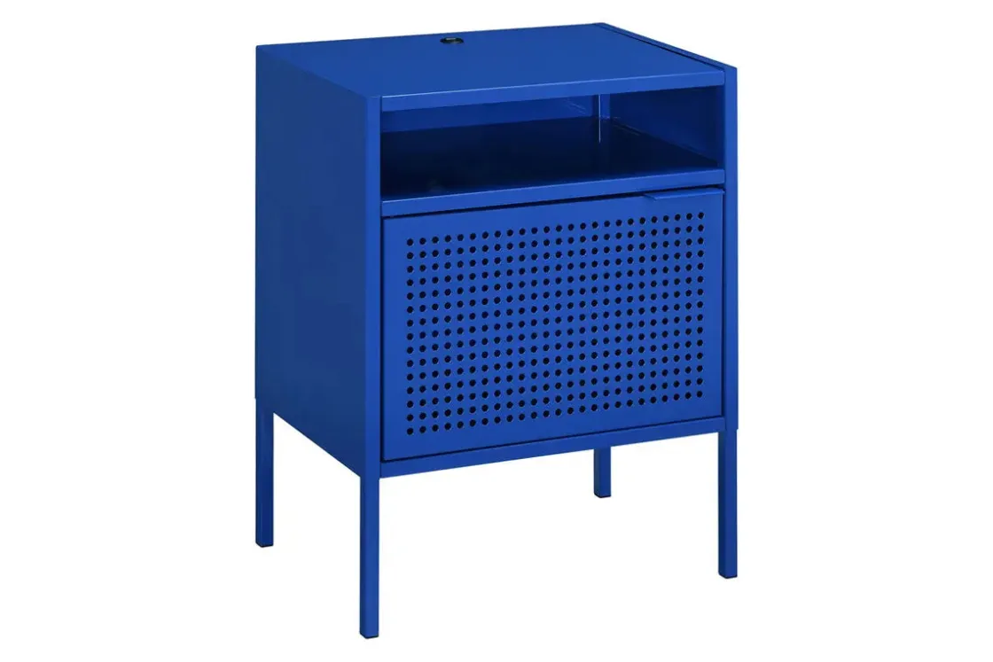 Mor Furniture Gemma Usb Nightstand In Gray