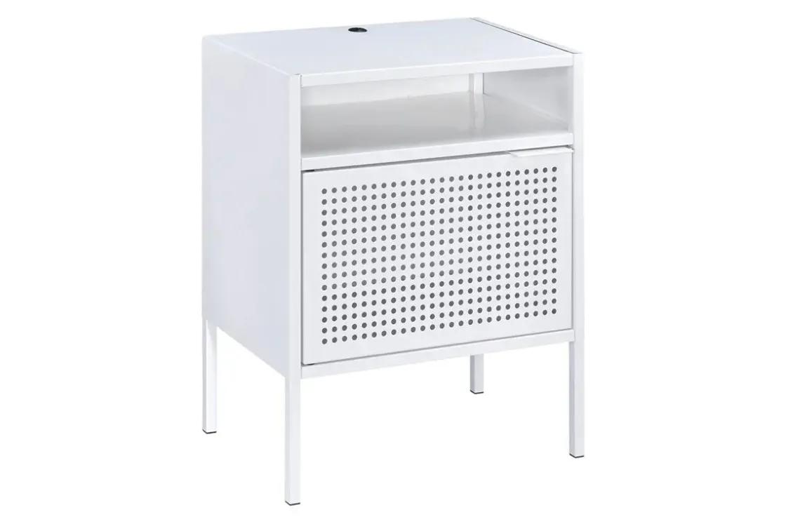 Mor Furniture Gemma Usb Nightstand In Gray