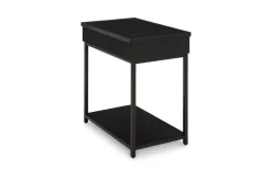 Mor Furniture Gemmet Accent Table In Black