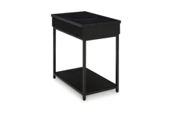 Mor Furniture Gemmet Accent Table In Black