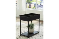 Mor Furniture Gemmet Accent Table In Black