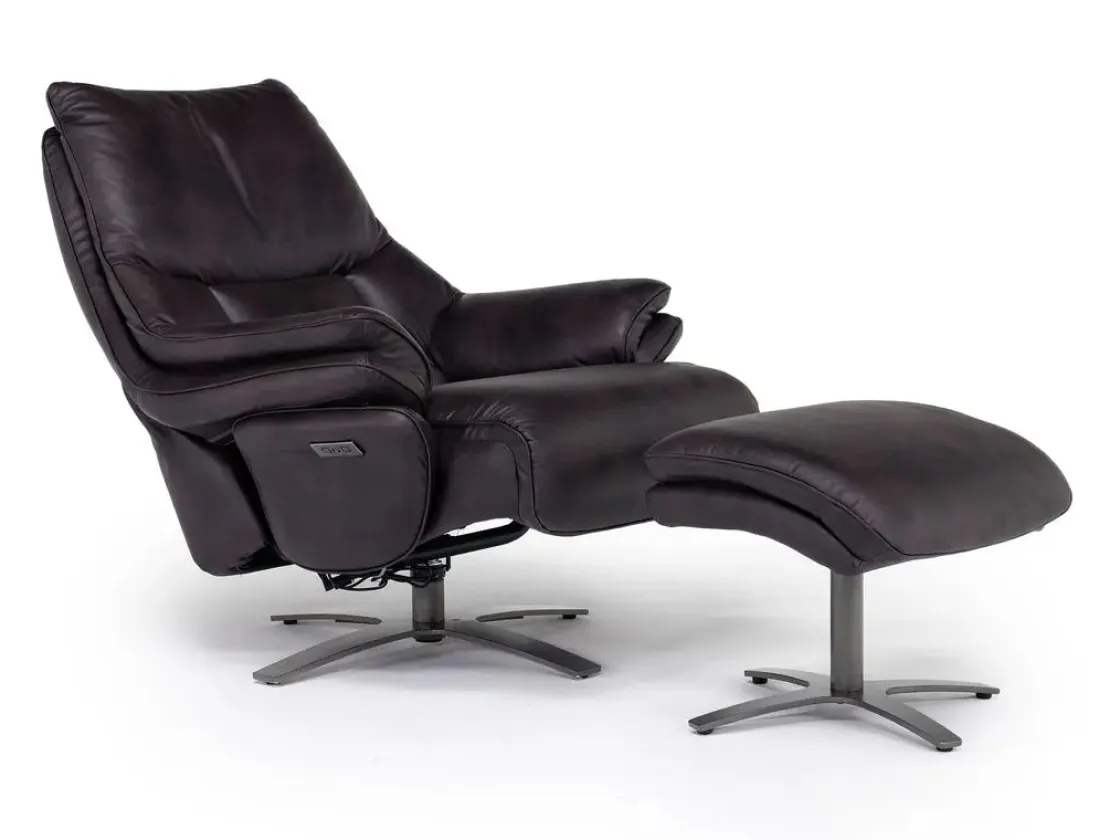 Mor Furniture Geneva Chair & Ottoman In