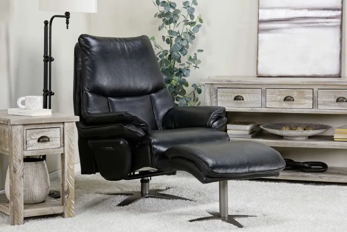 Mor Furniture Geneva Chair & Ottoman In