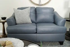Mor Furniture Genoa Loveseat In Leather