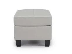 Mor Furniture Genoa Ottoman In Leather
