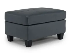 Mor Furniture Genoa Ottoman In Leather
