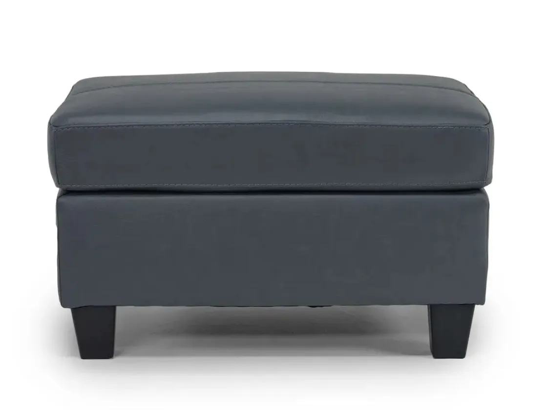 Mor Furniture Genoa Ottoman In Leather
